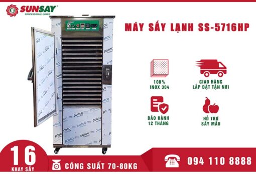 Máy sấy lạnh 16 khay