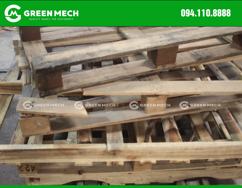 Nghiền pallet thành dăm