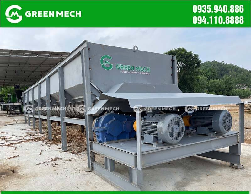 Máy bóc vỏ gỗ GREEN MECH