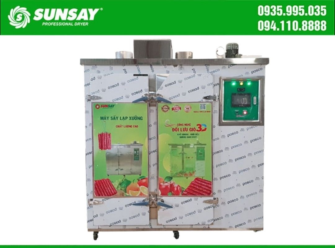 Bên ngoài máy sấy