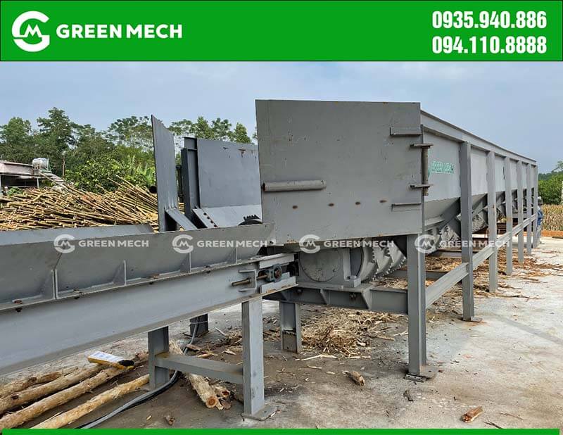 Máy bóc vỏ cây